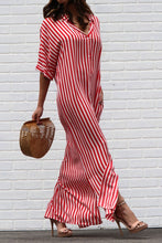 Load image into Gallery viewer, Maxi Button-down Striped Dress *(Various Colors)