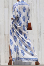 Load image into Gallery viewer, Maxi Button-down Grecian Leaf Dress *(Various Colors)
