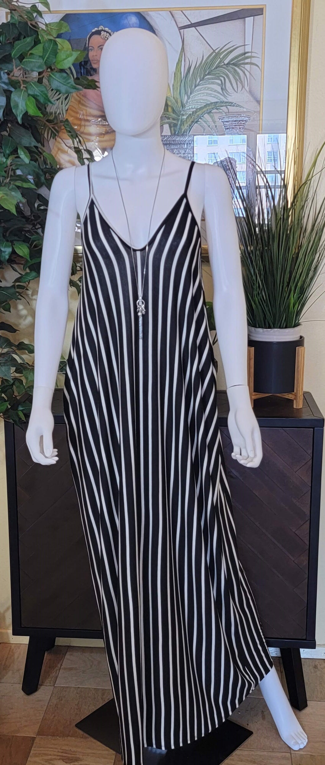 Maxi Dress - Striped *(Various Colors)