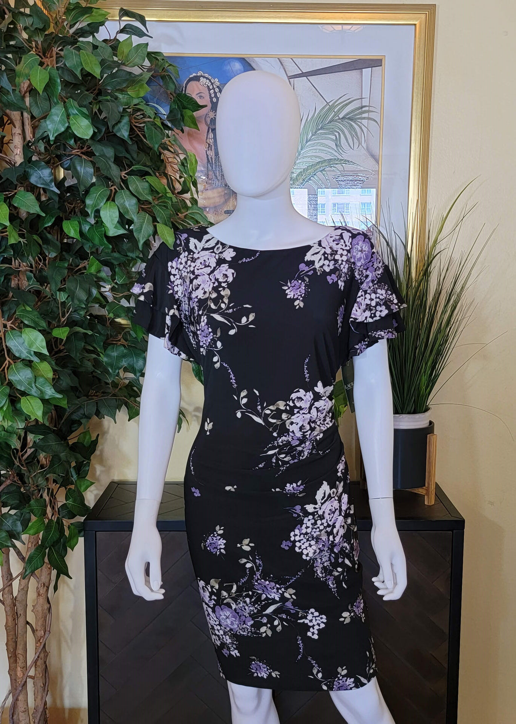 Designer Floral Dress