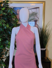 Load image into Gallery viewer, Designer Criss-Cross Chocker Dress (Rachel Roy)
